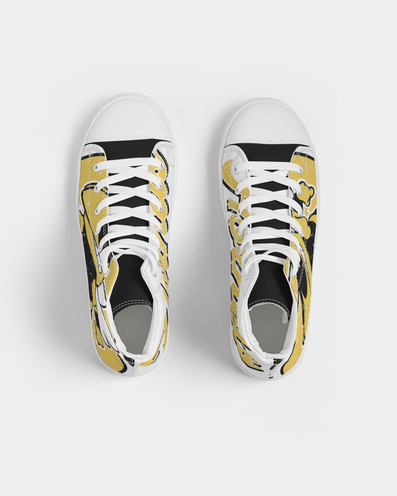 Hornbeck Hornets Vintage - Women's Hightop Canvas Shoe - EN