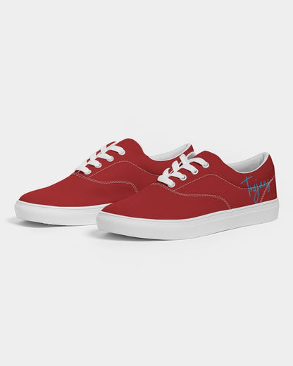 East Beau Trojans - Women's Lace Up Canvas Shoe - EN