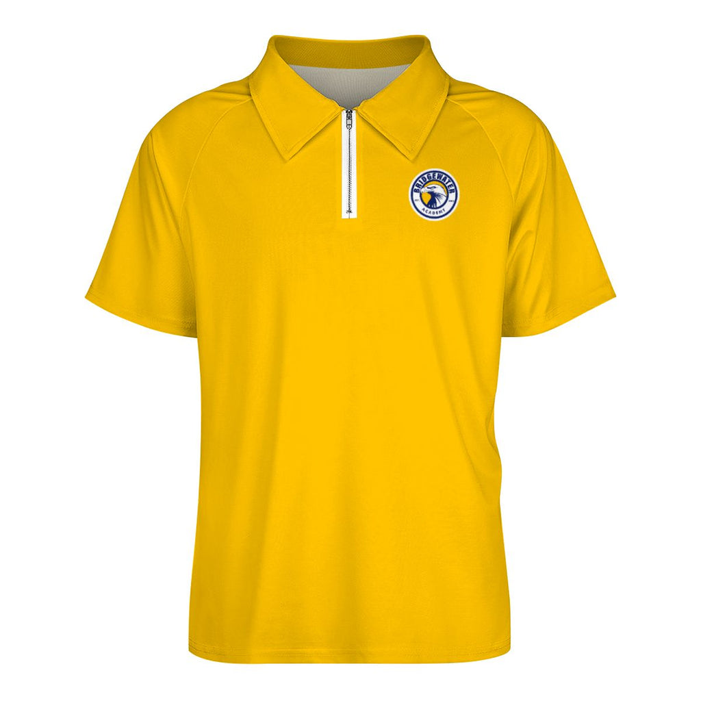 Bridgewater Academy Zip Polo Shirt - Eagles Nest