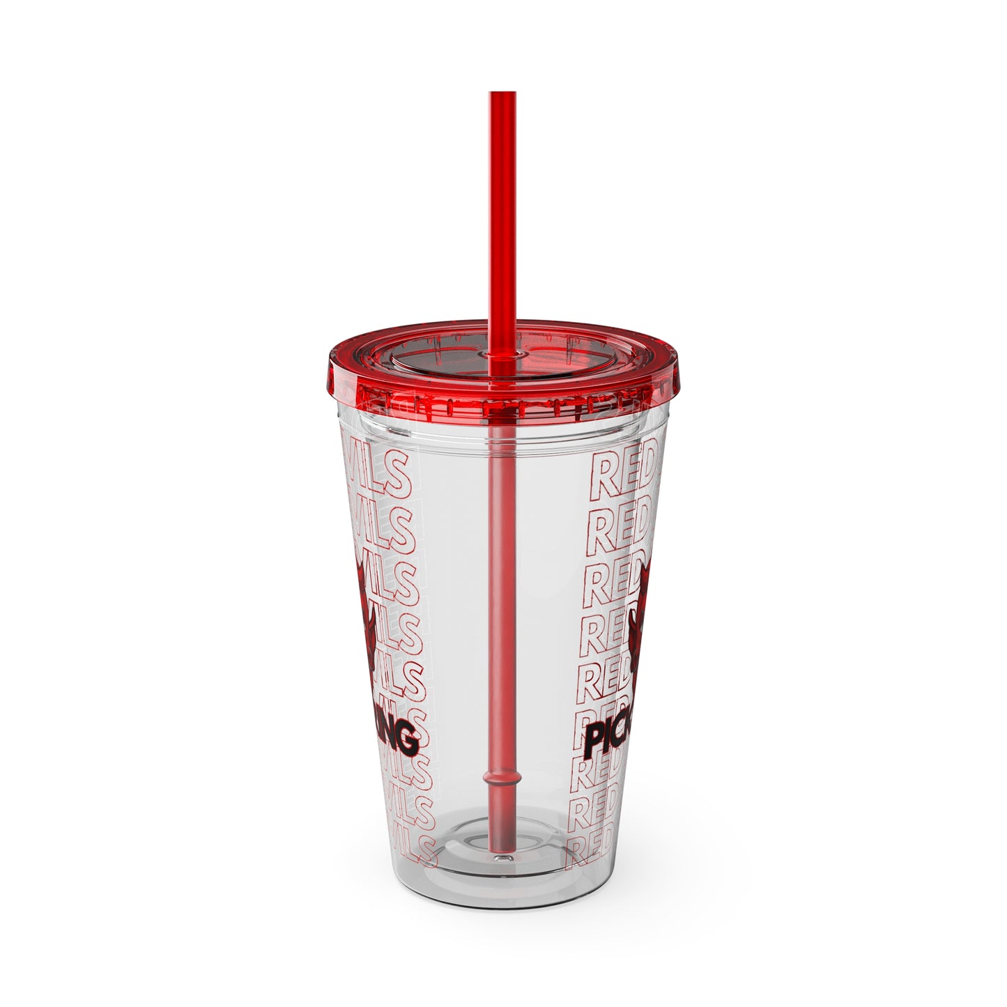 Pickering Red Devils: The 'Devilishly Hydrated' Tumbler Trio - 16oz