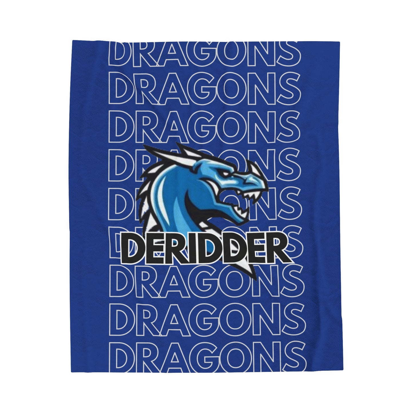 Deridder Dragons Pride - Velveteen Plush Blanket - EN