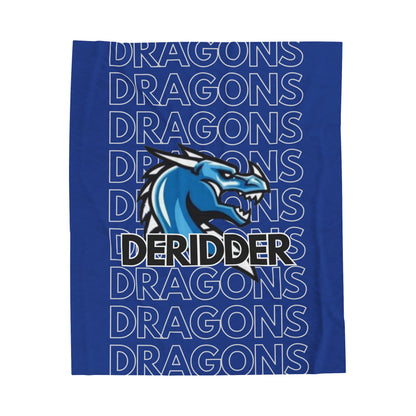 Deridder Dragons Pride - Velveteen Plush Blanket - EN