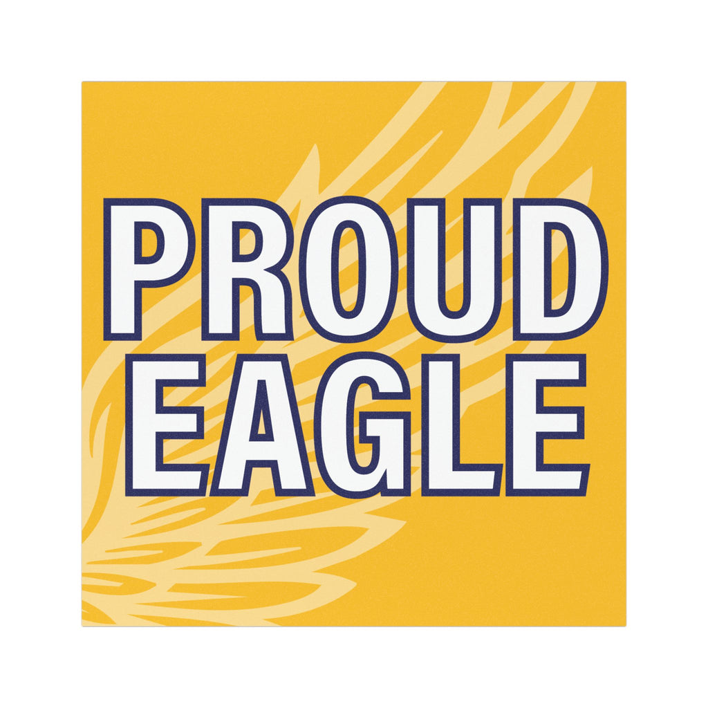 Proud Eagle Car Magnet - Eagles Nest