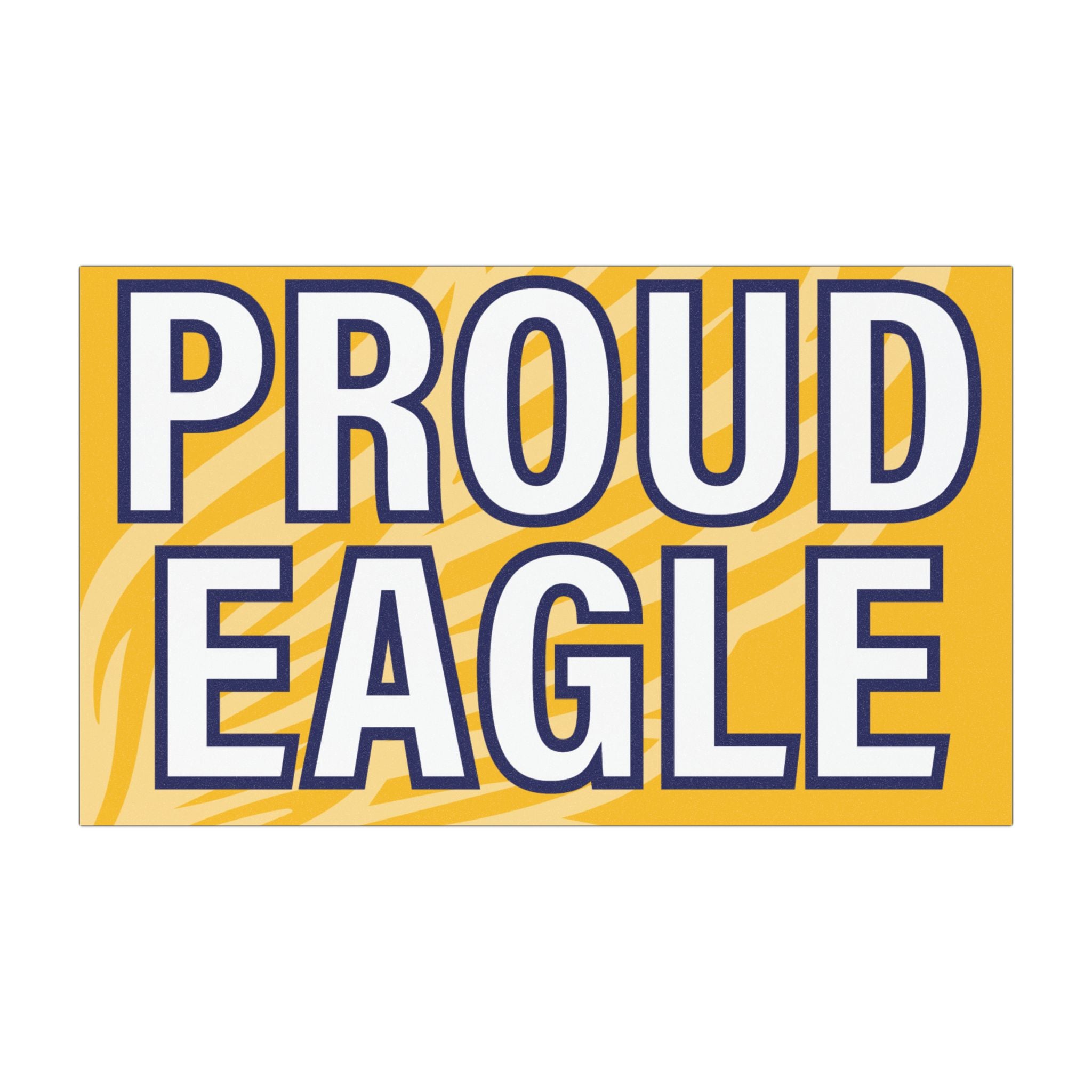 Proud Eagle Car Magnet - Eagles Nest