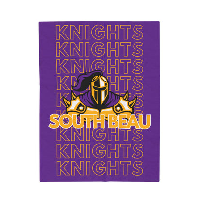 South Beau Knights Pride - Velveteen Plush Blanket - EN