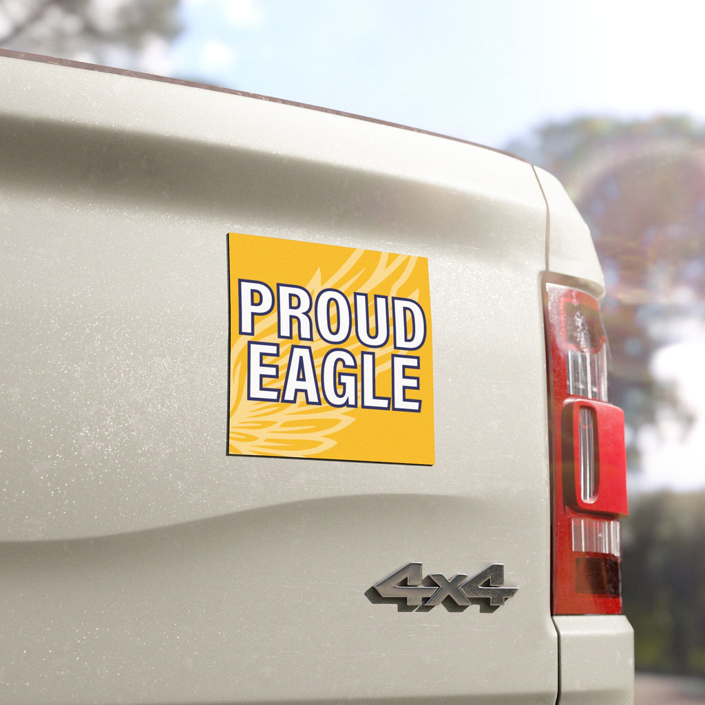 Proud Eagle Car Magnet - Eagles Nest