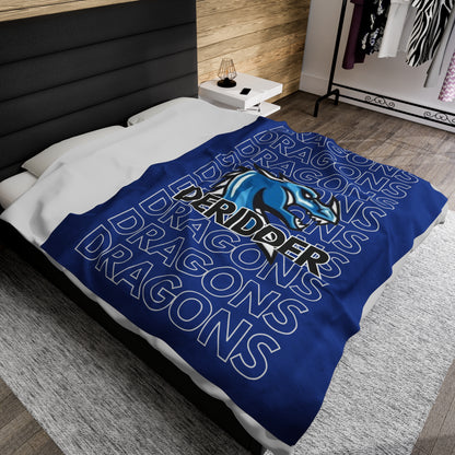 Deridder Dragons Pride - Velveteen Plush Blanket - EN