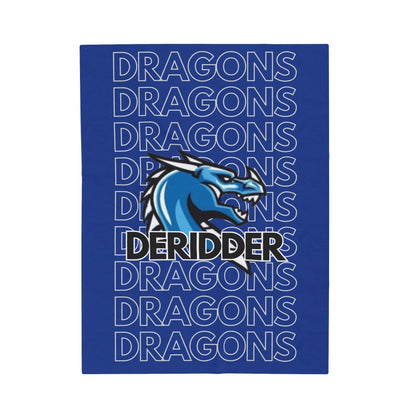 Deridder Dragons Pride - Velveteen Plush Blanket - EN