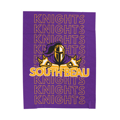 South Beau Knights Pride - Velveteen Plush Blanket - EN