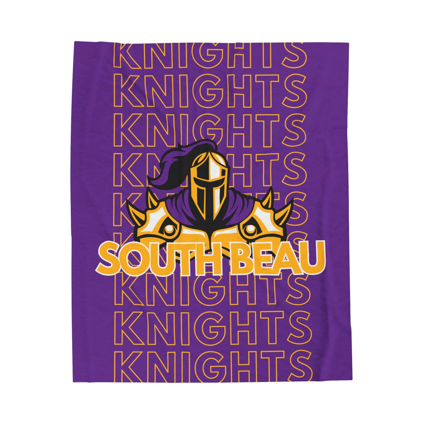 South Beau Knights Pride - Velveteen Plush Blanket - EN