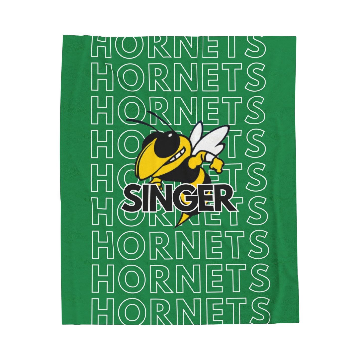 Singer Hornet Pride - Velveteen Plush Blanket - EN