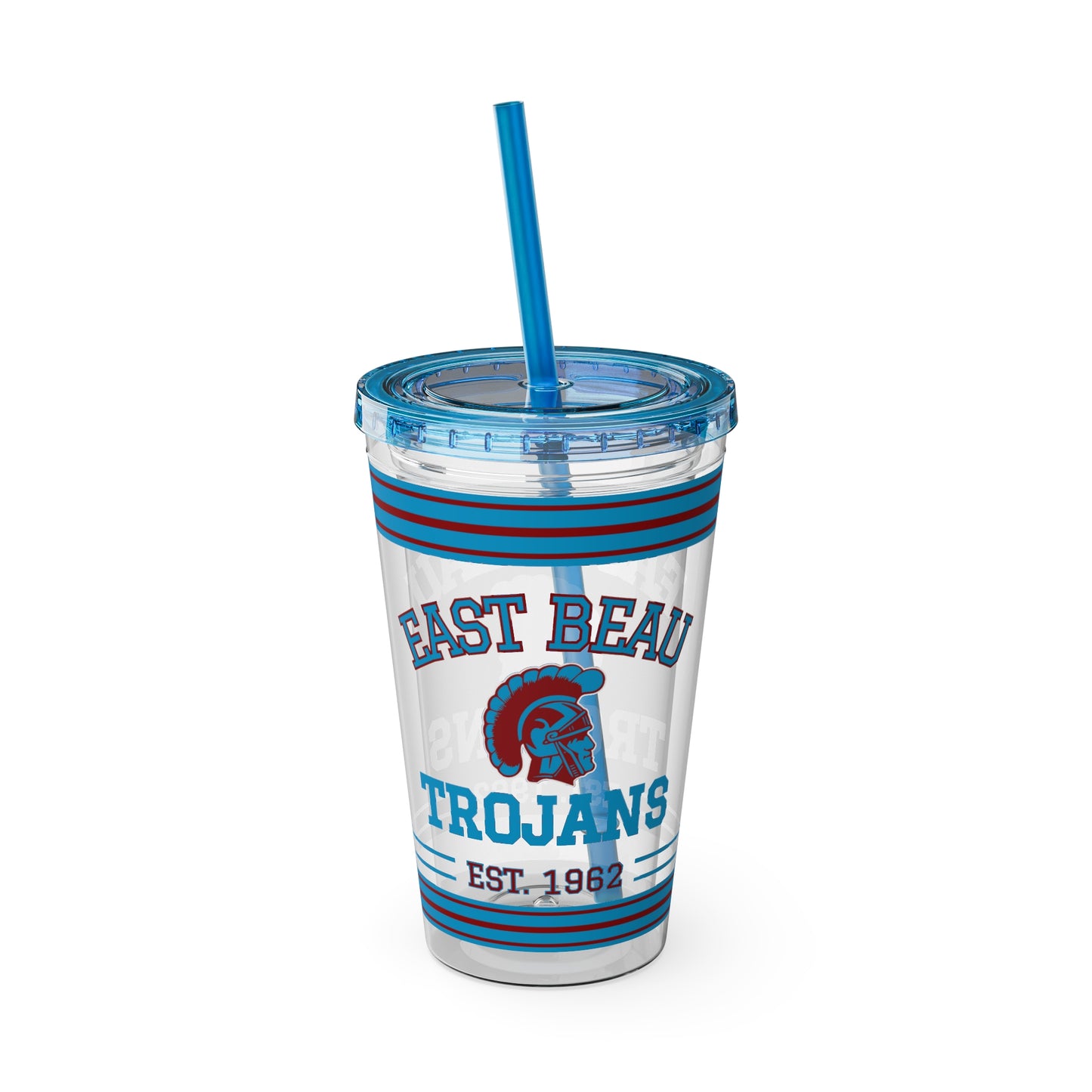 East Beau Trojans: The 'Triumphantly Thirsty' Tumbler Trio - 16oz