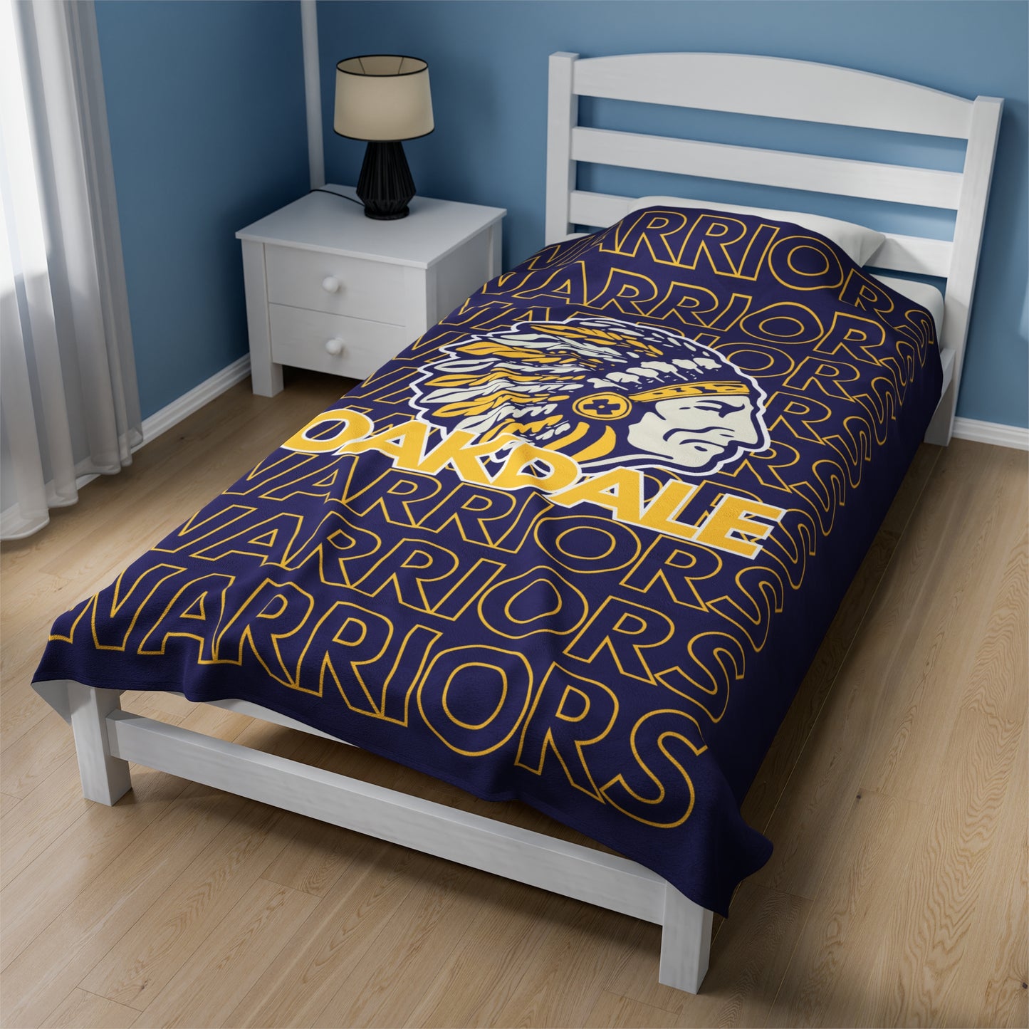 Oakdale Warriors Pride - Velveteen Plush Blanket - EN