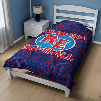 Louisiana Reign Elite Custom Designed Blanket