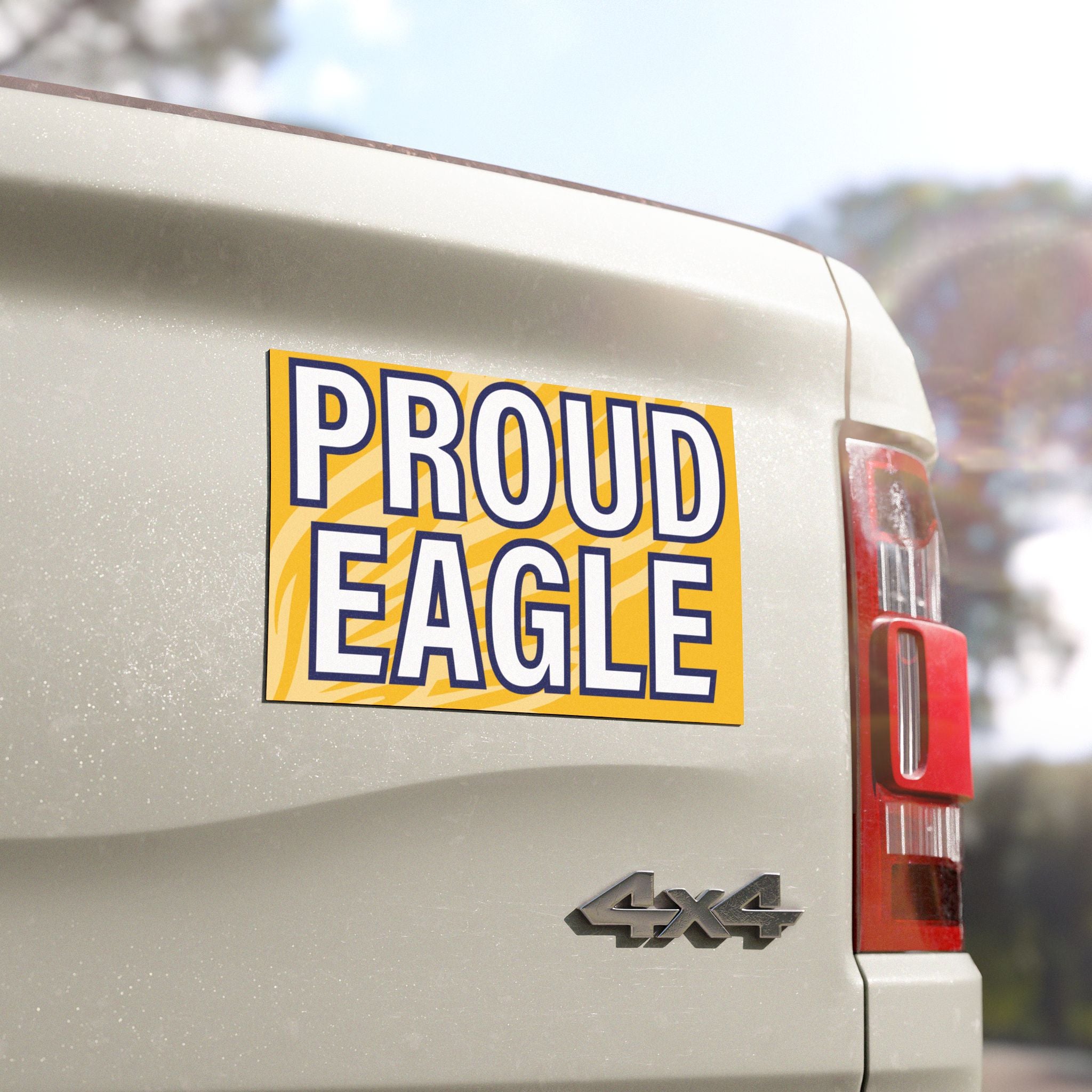 Proud Eagle Car Magnet - Eagles Nest