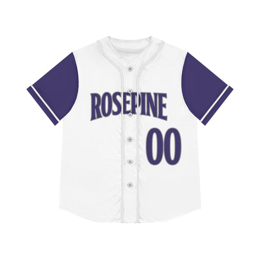 Rosepine Eagles *CUSTOM* Baseball Jersey - Woman’s White Edition