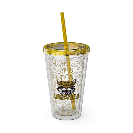 Leesville Wampus Cats: The 'Purr-fect Sip' Tumbler Trio - 16oz