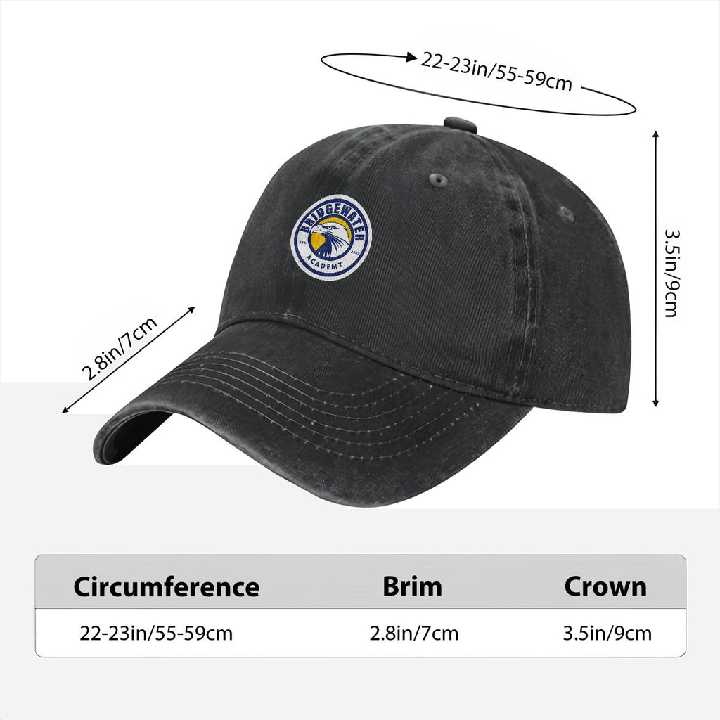 Bridgewater Academy Denim Baseball Cap - Eagles Nest