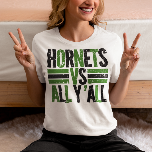 Singer Hornets VS All Y'all - White