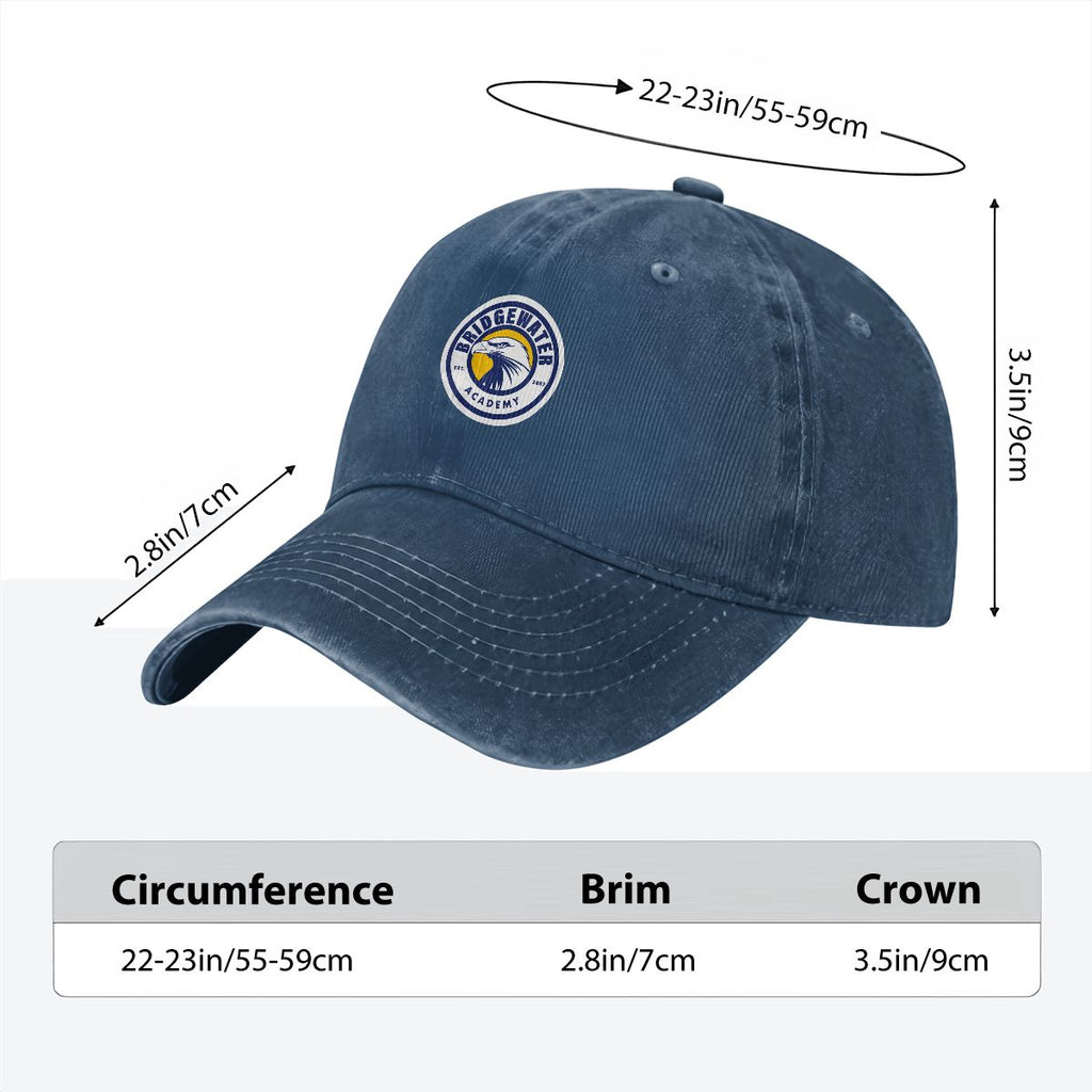 Bridgewater Academy Denim Baseball Cap - Eagles Nest