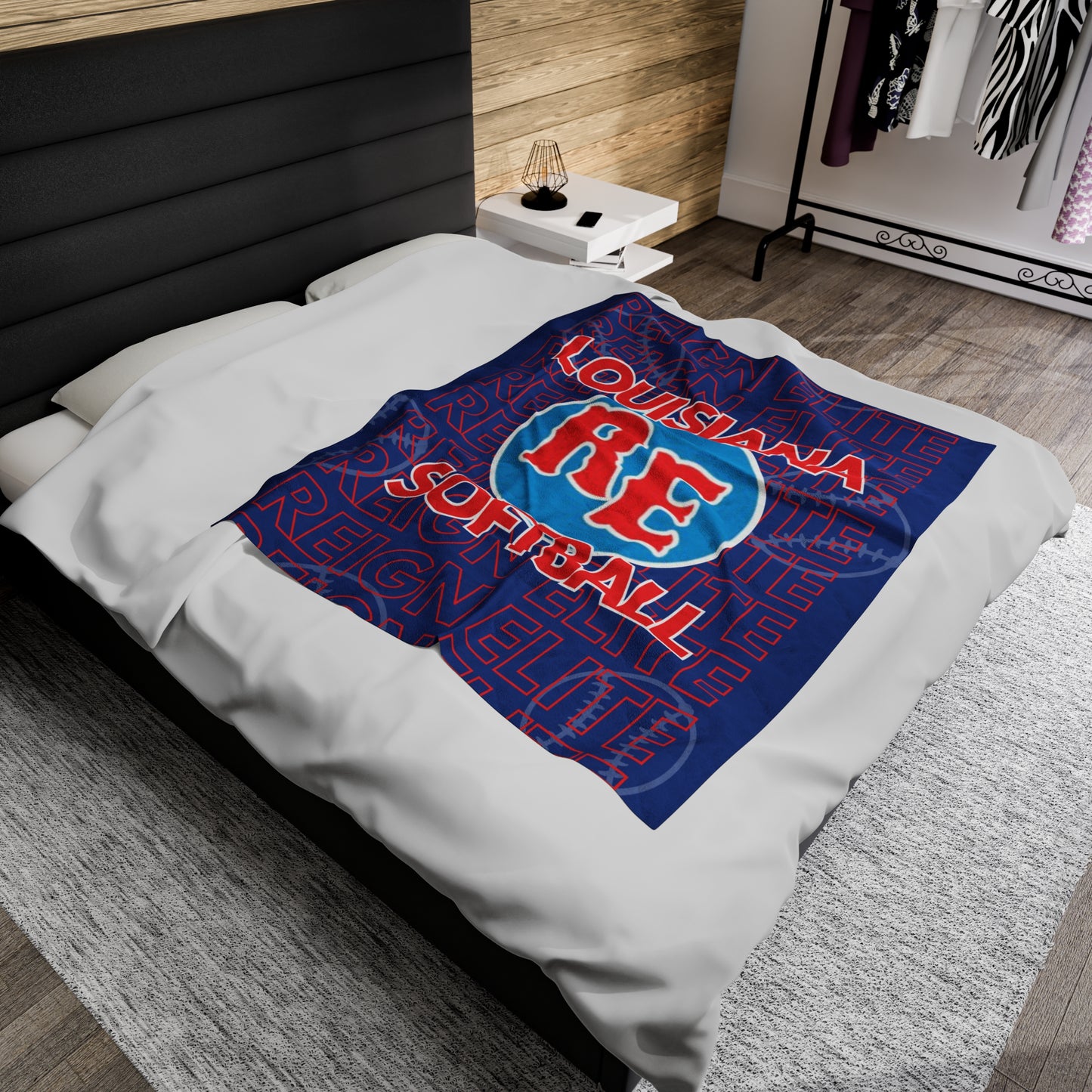 Louisiana Reign Elite Custom Designed Blanket