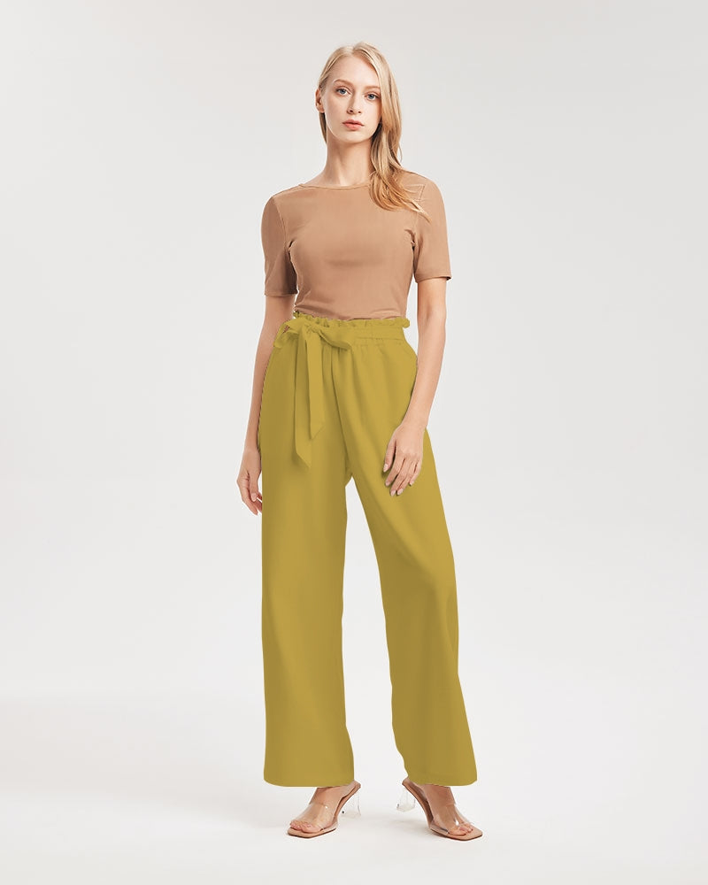 High-Rise Wide Leg Pants