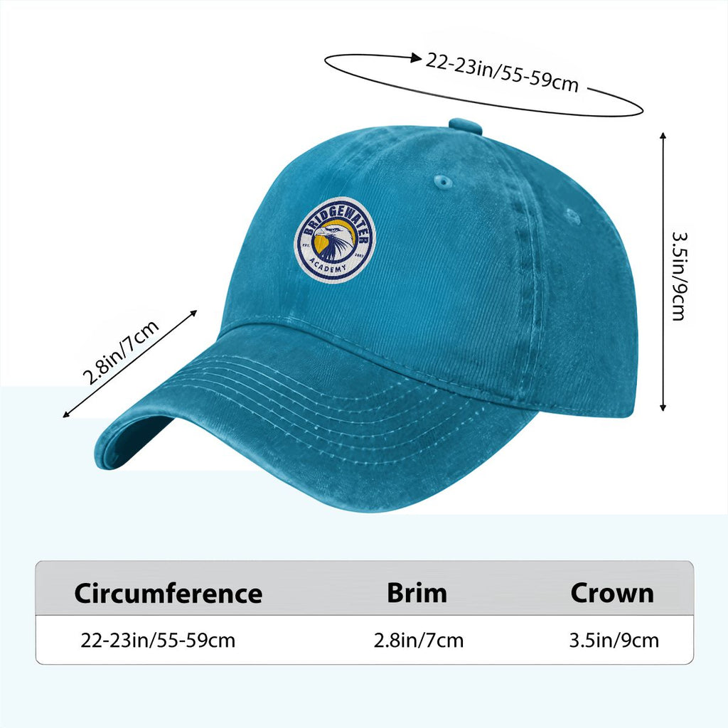 Bridgewater Academy Denim Baseball Cap - Eagles Nest