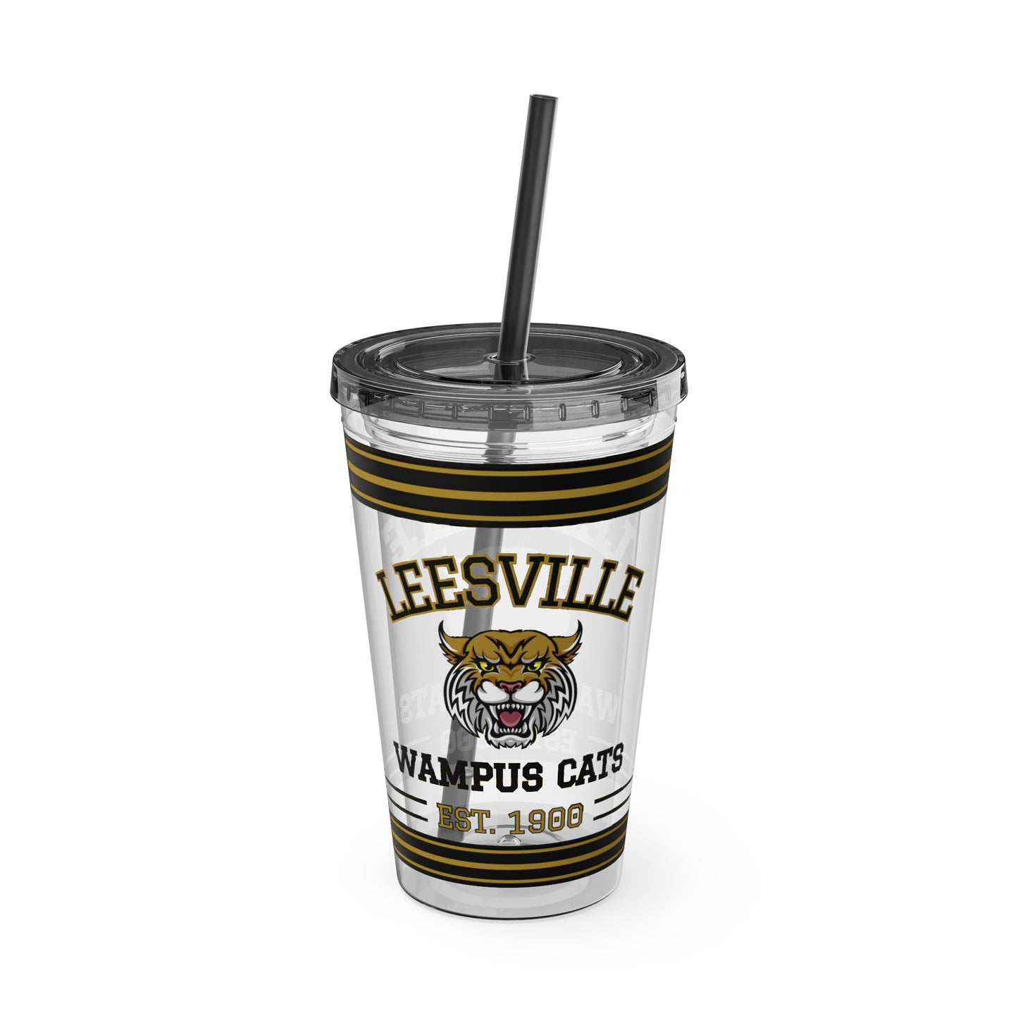 Leesville Wampus Cats: The 'Purr-fect Sip' Tumbler Trio - 16oz