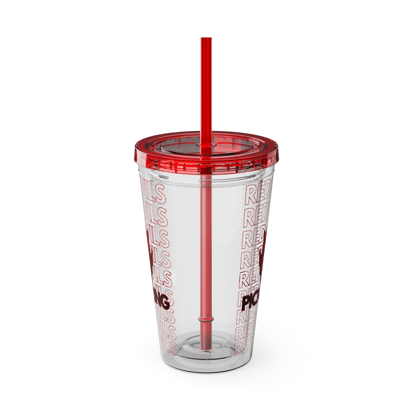 Pickering Red Devils: The 'Devilishly Hydrated' Tumbler Trio - 16oz