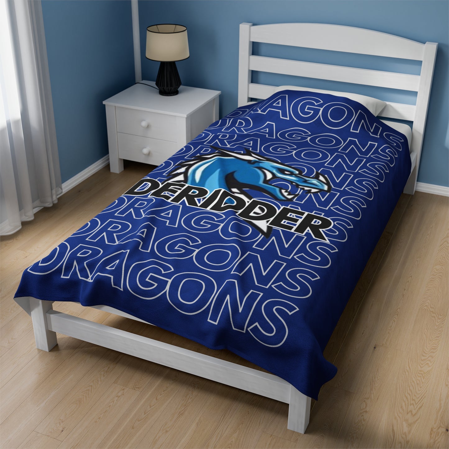 Deridder Dragons Pride - Velveteen Plush Blanket - EN