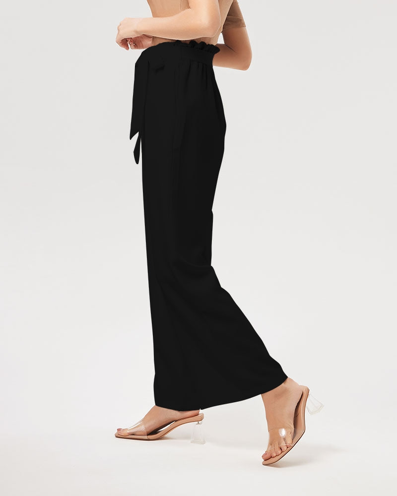 High-Rise Wide Leg Pants