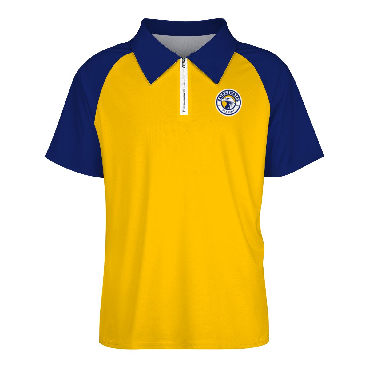 Bridgewater Academy Zip Polo Shirt - Eagles Nest