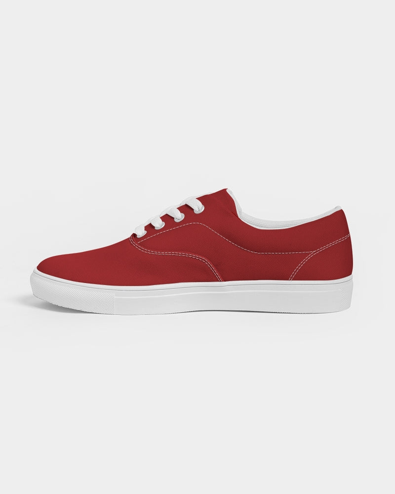 East Beau Trojans - Women's Lace Up Canvas Shoe - EN