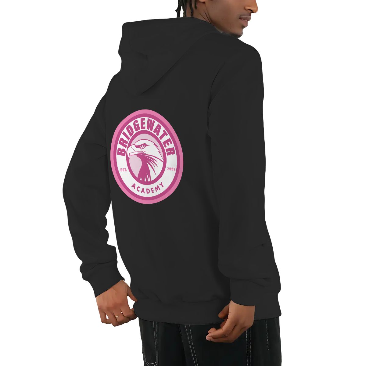 Bridgewater Academy Breast Cancer Awareness Hoodie - Eagles Nest