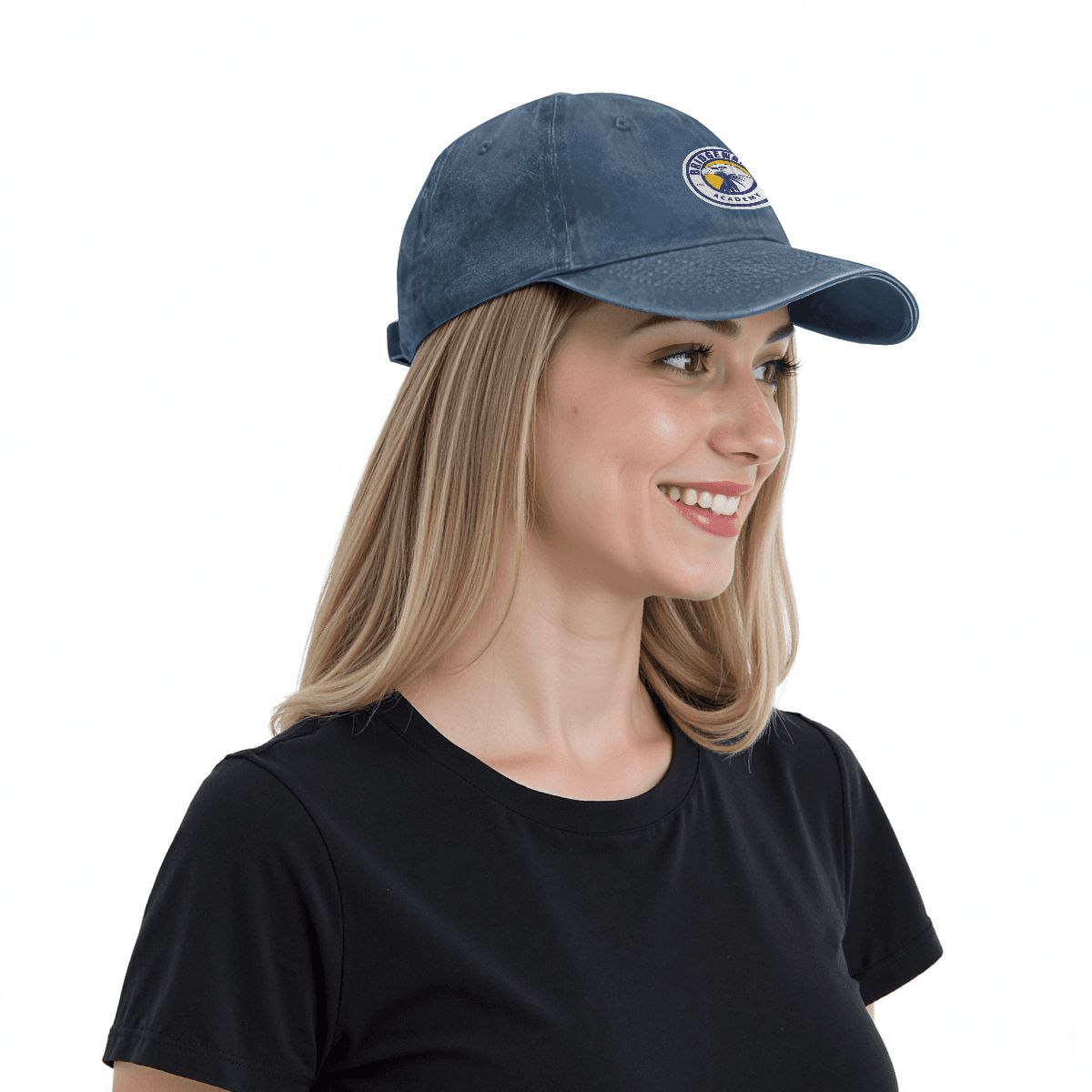 Bridgewater Academy Denim Baseball Cap - Eagles Nest