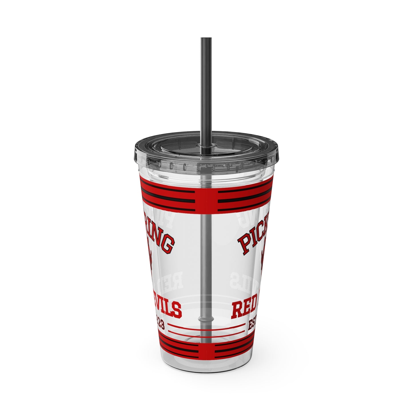 Pickering Red Devils: The 'Devilishly Hydrated' Tumbler Trio - 16oz