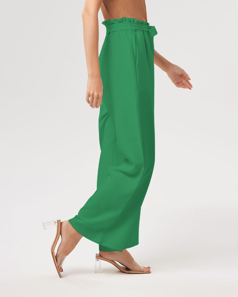 High-Rise Wide Leg Pants