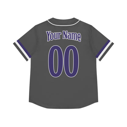 Rosepine Eagles *CUSTOM* Baseball Jersey - Women’s Grey Edition