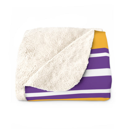 Throwback Team Spirit Sherpa Fleece Throw - South Beau Knights Edition