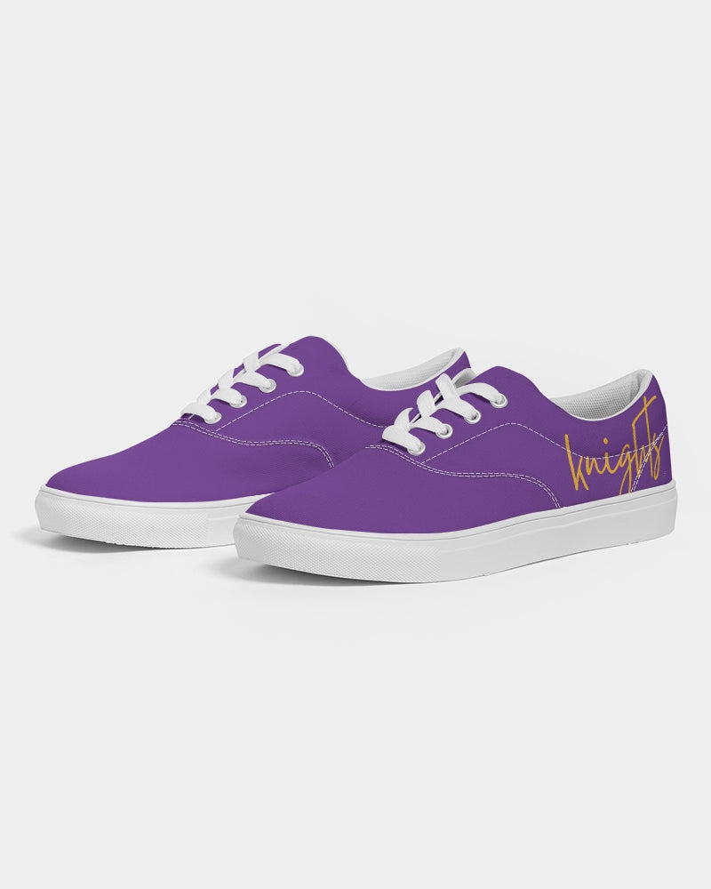 South Beau Knights - Women's Lace Up Canvas Shoe - EN