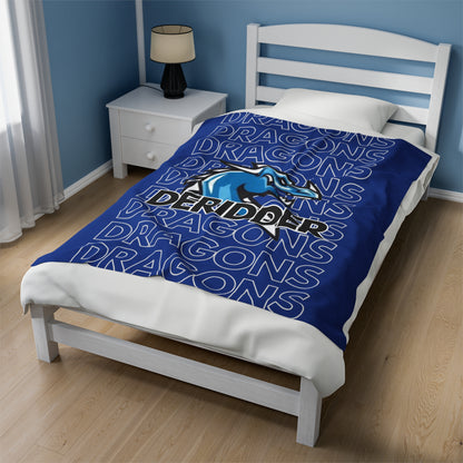 Deridder Dragons Pride - Velveteen Plush Blanket - EN