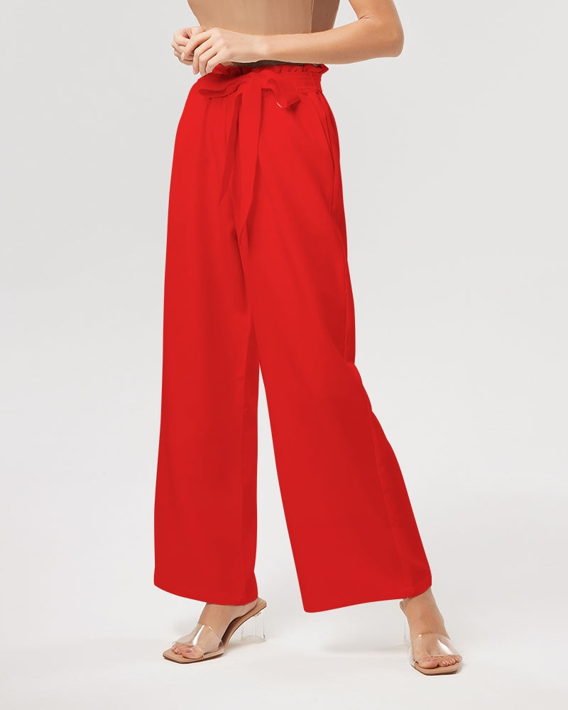 High-Rise Wide Leg Pants