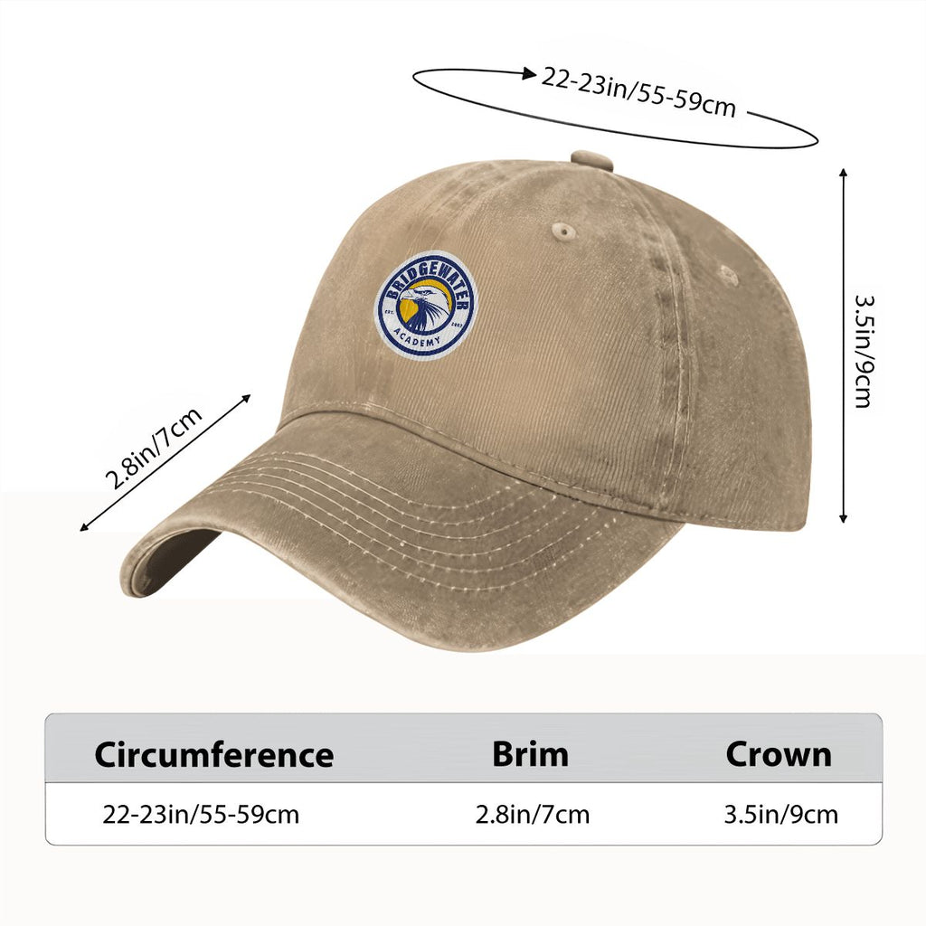 Bridgewater Academy Denim Baseball Cap - Eagles Nest