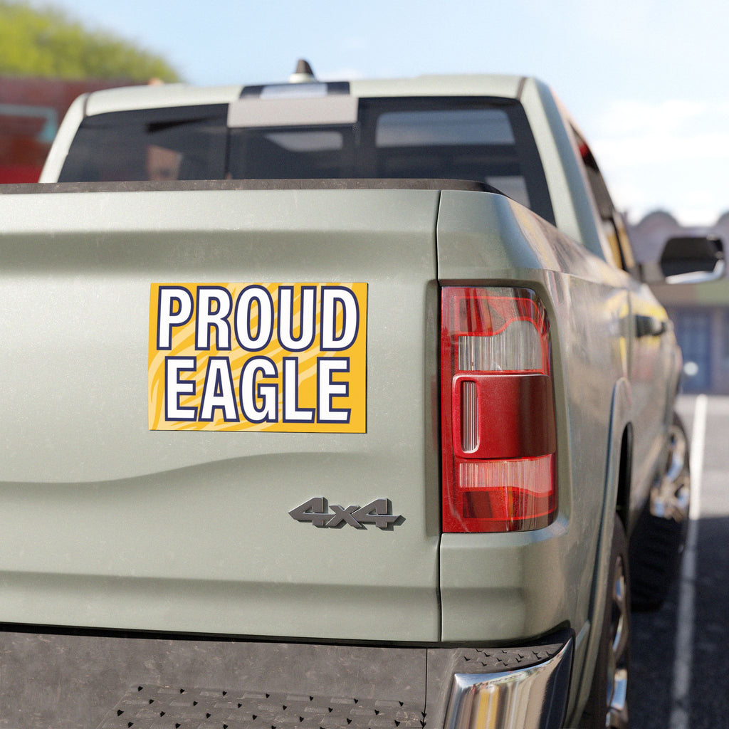 Proud Eagle Car Magnet - Eagles Nest