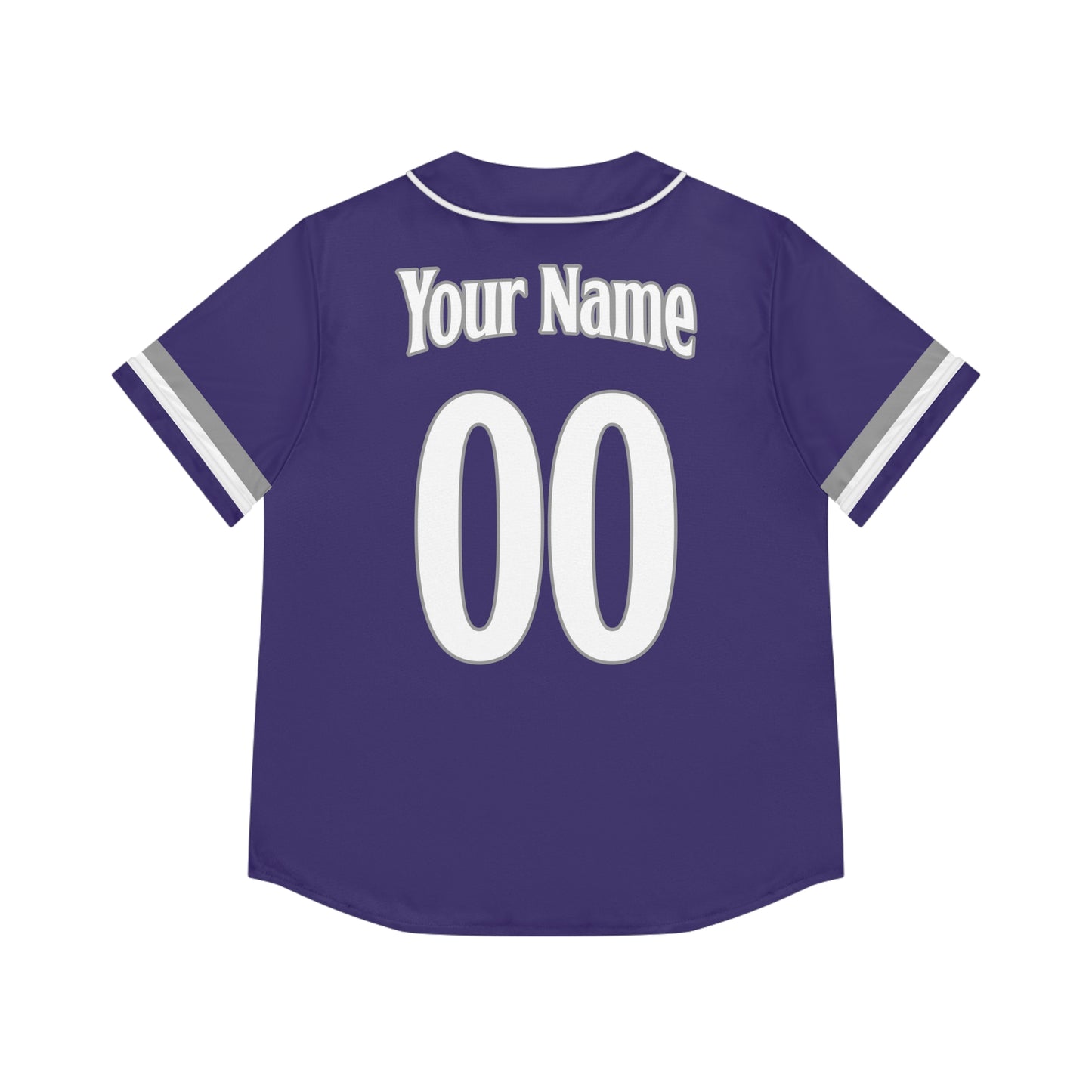 Rosepine Eagles *CUSTOM* Baseball Jersey - Woman’s Purple Edition