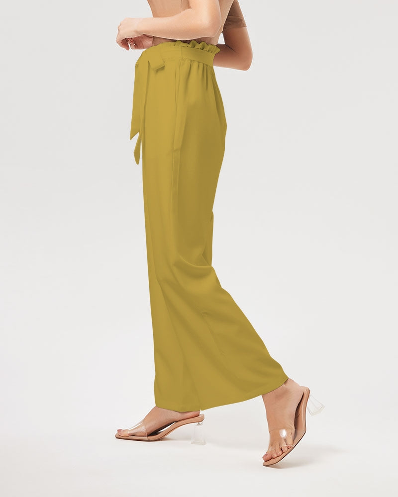 High-Rise Wide Leg Pants