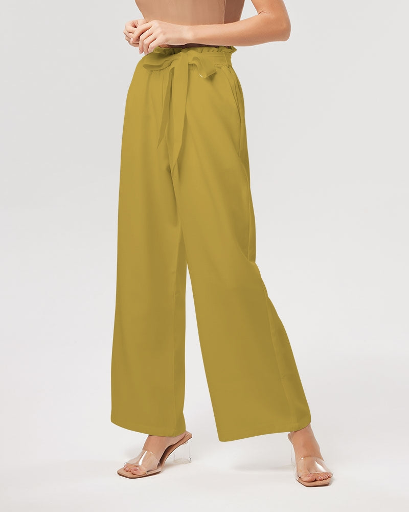 High-Rise Wide Leg Pants