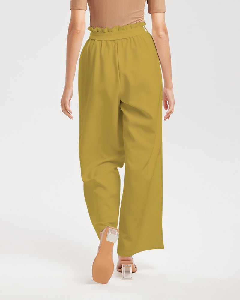 High-Rise Wide Leg Pants