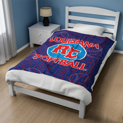 Louisiana Reign Elite Custom Designed Blanket