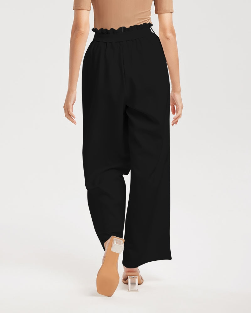 High-Rise Wide Leg Pants